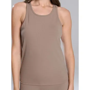 Dámské tričko Sinsay - Nátělník - krémová - 694EU-12X - 694EU-12X-XS