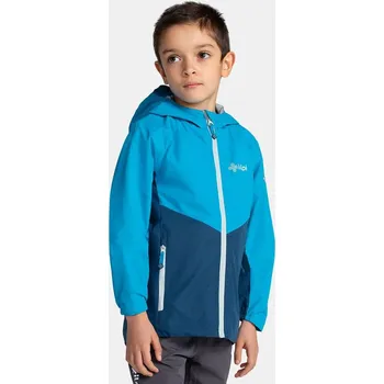 Chlapecká bunda Chlapecká outdoorová bunda Kilpi ORLETI-JB Modrá TJ0102KIBLU 152
