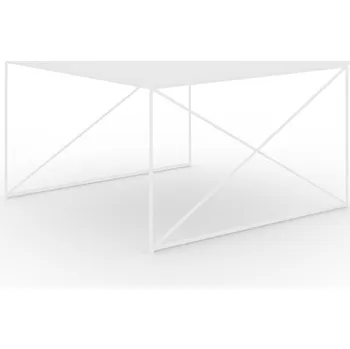 Konferenční stolek ADRK Konferenční stolek NELIA W-WM 75, bílá mat/bílá