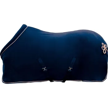 Deka pro koně HKM Deka odpocovací Rosegold Glamour HKM, deep blue/rosegold Délka zad: 145 cm