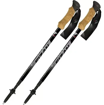 Trekingová hůl FIZAN Compact 4 šedá