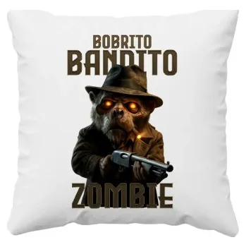 Žertovný předmět Bobrito Bandito Zombie - Italian Brainrot - bobr bandita - polštář s potiskem- Tričkový.cz