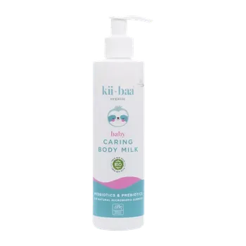 kii-baa Organic BIO pečující tělové mléko s pro a prebiotiky 240 ml