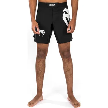 Pánské legíny Venum Light 5.0 Fight Shorts - Black/White Velikost: L