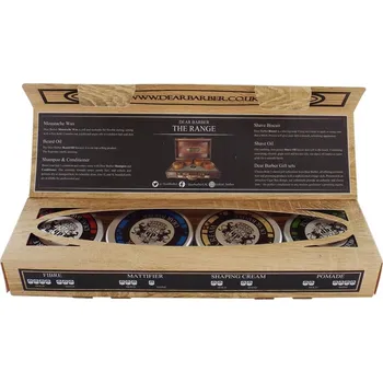 Stylingový přípravek Styling kolekce DEAR BARBER Mini styling colection 4 x 20 ml