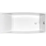 Cersanit Virgo akrylátová vana 140x75cm + nožičky, bílá, S301-047