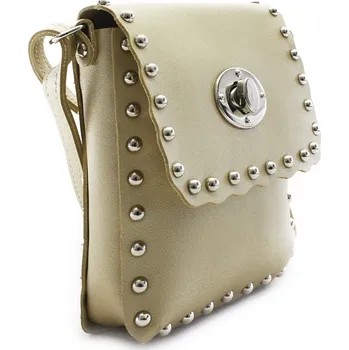 Kabelka Zlatá klopnová dámská crossbody kabelka Elira