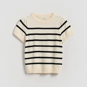 Dívčí svetr Reserved - Svetr s krátkým rukávem - vícebarevná - 266DB-MLC - 266DB-MLC-158