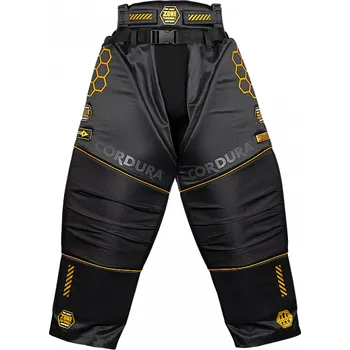 Florbalový dres Zone brankářské kalhoty PRO3 Black/Gold vel. XXXL