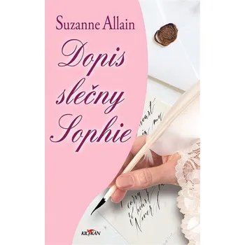 Kniha Dopis slečny Sophie Ekniha