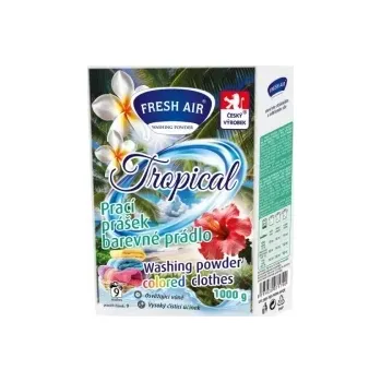 Prací prášek Prací prášek na barevné prádlo Tropical 1 kg (Fresh Air)