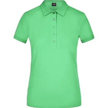 Dámská košile James&Nicholson Dámská polokošile JN709 Lime Green S