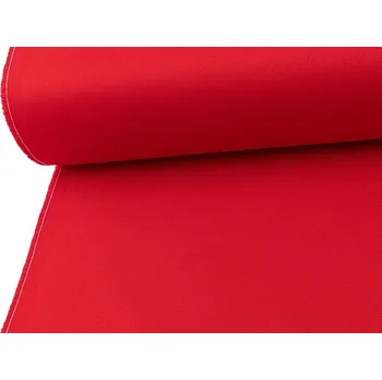 Mirtex Látka kepr NORD 290/32 Červená šíře 150cm Zbytková metráž