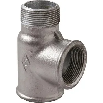 Vodovodní potrubí T-kus pozinkovaný Atusa Nr.134 MFF 1˝ vnější/vnitřní/vnitřní závit