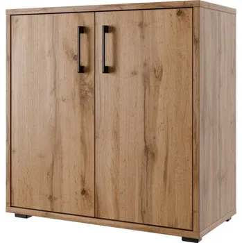 Komoda Skříňka NEJBY GIANNI PREMIUM typ 2, korpus: dub wotan, dvířka: dub wotan + vyzvednutí ZDARMA