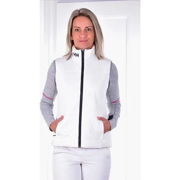 Dámská casual bunda Dámská vesta HELLY HANSEN W CREW INSULATOR VEST 2.0 001 WHITE velikost XXXL