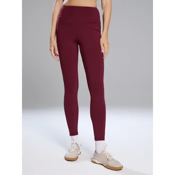 Dámské legíny Sinsay - Sportovní legíny - burgundy - 494FJ-83X - 494FJ-83X-XL