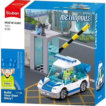 Stavebnice Sluban Metropolis M38-B1328C Policejní vůz