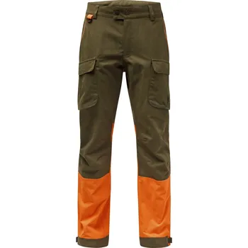 Pinewood Pánské lovecké kalhoty Furudal Expert 2L Hunting Velikost: C50 Olive Green/Orange