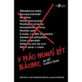 Kniha V práci nemusí být blázinec Ekniha