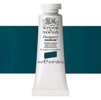 Vodová barva Kvašová barva Winsor & Newton - Winsor Green