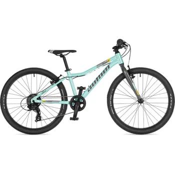 Dětské kolo Author Limit 24" 2025 zelené/stříbrné/žluté