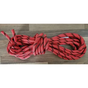 Lano PA s jádrem 11 mm - 11,5 m - červená + černá (PA s jádrem 11 mm - 11,5 m - červená + černá)