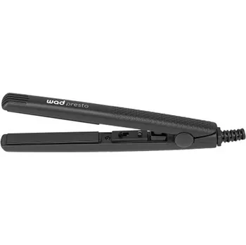 Žehlička na vlasy WAD Professional Cestovní žehlička na vlasy WAD Presta mini Straightener Black