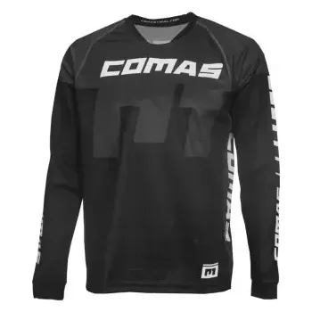 cyklistický dres COMAS Long Sleeve Jersey Grey - vel. "12"