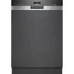 Vestavná myčka nádobí Siemens 60 cm broušená ocel SN55ES12CE