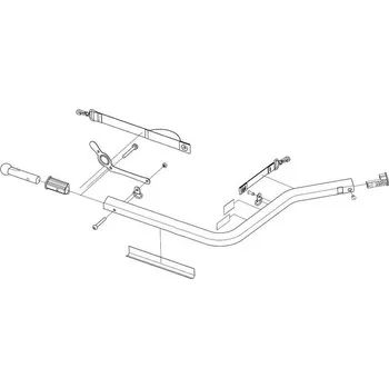 vozík za kolo Náhradní rameno Thule Hitch Arm Assembly
