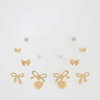 Kabelka Reserved - Sada náušnic - zlatý - 375FD-GLD - 375FD-GLD-ONE