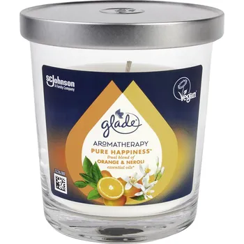 Svíčka GLADE Aromatherapy vonná svíčka Pure Happiness 170 g