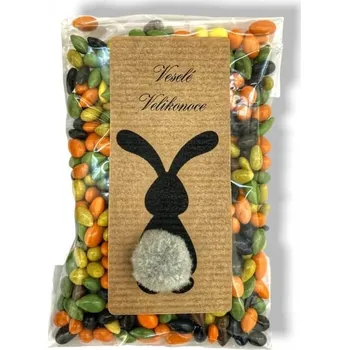 Nutworld.cz Velikonoční ořechový sáček - Slunečnice v barevné čokoládě 100g