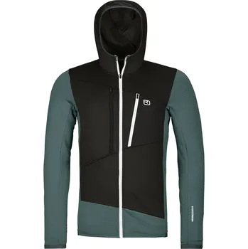 Pánská mikina Ortovox Fleece Grid Hoody Dark Arctic Grey