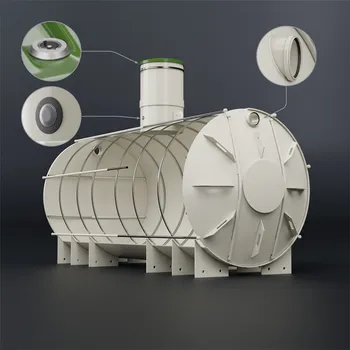 Sineko NAUTILUS 12000L EXTREME – extrémně odolná plastová nádrž na dešťovou vodu