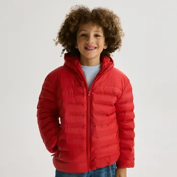 Chlapecká bunda Reserved - Prošívaná bunda s kapucí - červená - 608CC-33X - 608CC-33X-152-2