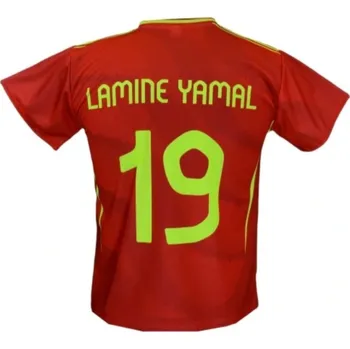 fotbalový dres ŠPANĚLSKO YAMAL velikosti: 116 cm (3-4 roky)