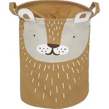 Úložný box Atmosphera for kids Úložný koš na hračky ANIMAL 40 cm, hnědá barva