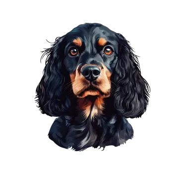 samolepka UV samolepka se psem Anglický kokršpaněl II. 5x6 (UV samolepka s plemeny psů , plemena )