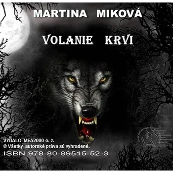 Kniha Volanie krvi Ekniha