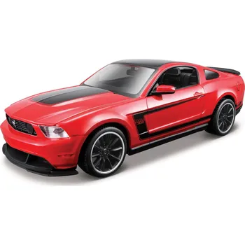Hračka Maisto - Ford Mustang Boss 302, červený, assembly line, 1:24