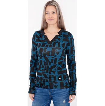 Dámské tričko Dámské triko KIXMI TAFFY PETROLEJOVÁ XS