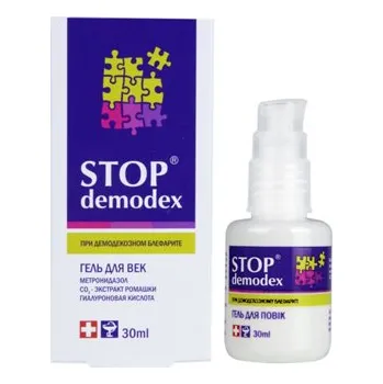 Péče o oční okolí Golden Farm Gel na oční víčka Stop Demodex 30ml