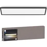 Philips - LED Stmív. stropní svítidlo Hue AURELLE LED/39W/230V 120x30 cm černá