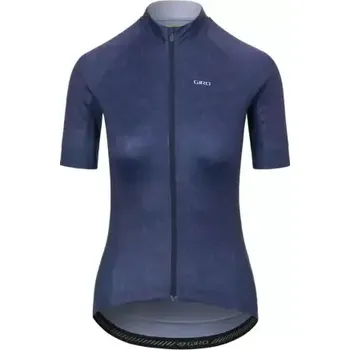 cyklistický dres Giro Chrono Sport dámský dres krátký rukáv Midnight Blue Scree vel. XS