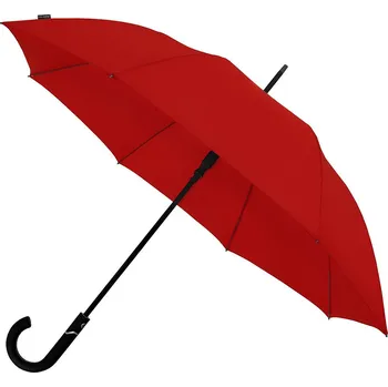 Deštník Falcone® Dámský holový deštník LUTON červený + 60 dní na výměnu či vrácení peněz