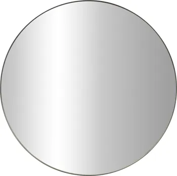 Zrcadlo STILOVO NOOR Ø 80 cm černá