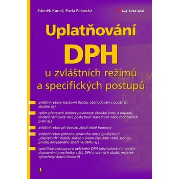 Kniha Uplatňování DPH u zvláštních režimů a specifických postupů Ekniha