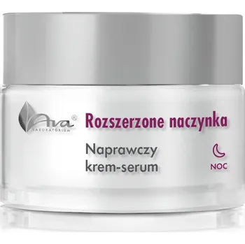 Pleťový krém Ava Rozszerzone Naczynka noční pleťový krém-sérum, 50 ml